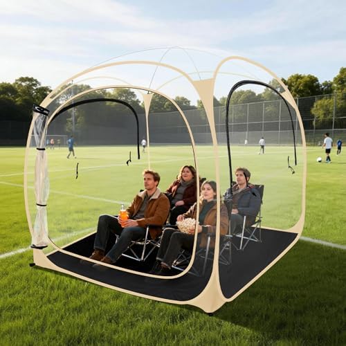 ARCTICSEA Thickened PVC Sports Tent - All-Weather Shelter Pod for...