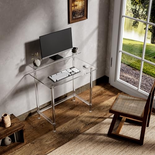 Eglaf 5-0206-02 Acrylic Desk - Home Office Desk thumb #4
