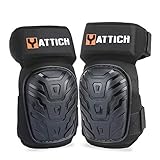 YATTICH Knee Pads for Work, Soft Gel Core and Durable EVA Foam Padding Professional Knee Pads, Use for Cleaning, Flooring etc. Best Gifts for Father, Husband, Boyfriend, YT-754