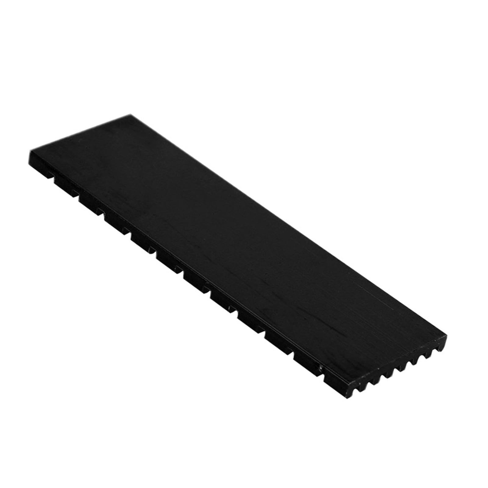 ASHATA PCIE M.2 SSD 2280 radiator, żebro chłodzące PCIE M.2 Chłodnica SSD do laptopa stacjonarnego, z głównym układem sterującym, nano przewodzące ciepło silikonowe żebro chłodzące (czarne)