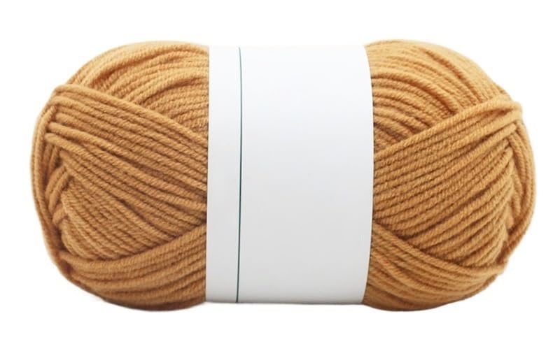 Fil de coton pour crocheter vos futurs amigurumis en lot de 5 pelotes de fil artisanal 4 brins