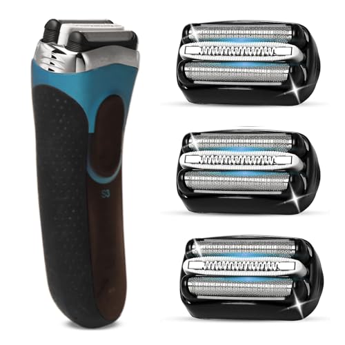 VIDSA 3 Pack 32B S3 Electric Replacement Heads for All Series 3 Shavers Suitable for S3 3040s 3080s-4 370cc 3070cc 3000s 3010 3090cc Etc.