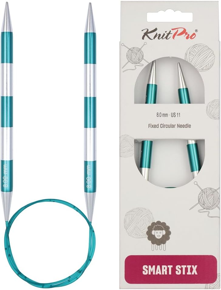 KnitPro Smartstix Fixed Circular Needles 32" (80cm) | US Size 0 (2mm)
