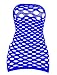 LemonGirl Women's Mesh Lingerie for Women Fishnet Babydoll Mini Dress Free Size Bodysuit