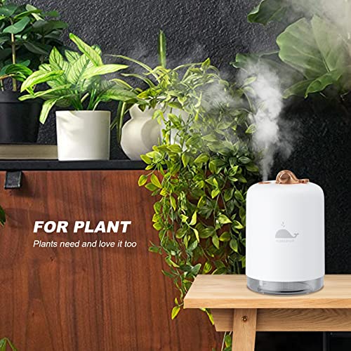 Small Humidifiers For Bedroom,Cool Mist Humidifiers,Mini Usb Car Humidifier,Mini Air Humidifer For Office Desk Travel(300Ml,White) #TOP3