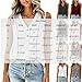 Lmdudan Boho Linen Tank Tops for Women Button Front Loose Fit Lightweight Tees Fashion Summer Vacation Beach Shirts 2026 Red
