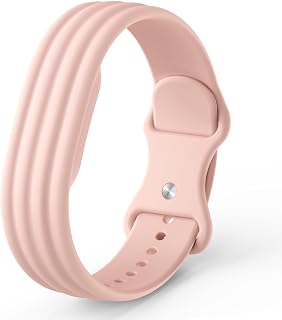 Silicone Sport Band Compatible with Google Fitbit Air Band, Soft Waterproof Replacement Wristband for Fitbit Air Accessories Women Men