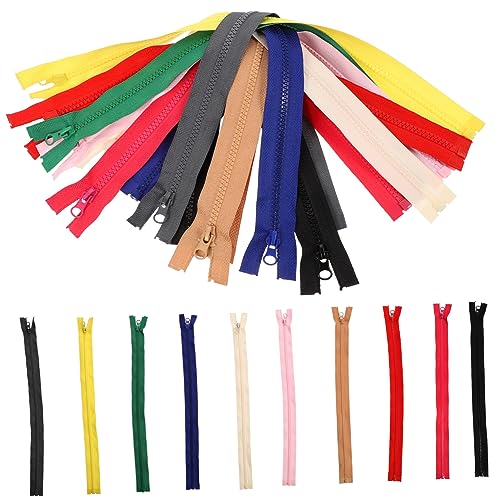SEWACC 150 Peças De Roupas Com Zíper Colorido Jaquetas Com Zíper Zíper Fecho De Resina Zíper Resiste