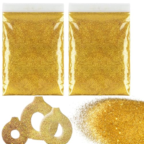 WQNNQW 100 g de poudre de paillettes pour bricolage, paillettes dorées, paillettes dorées, poudre de paillettes, poudre à paillettes, poudre à paillettes, pour maquillage, ongles, artisanat, visage