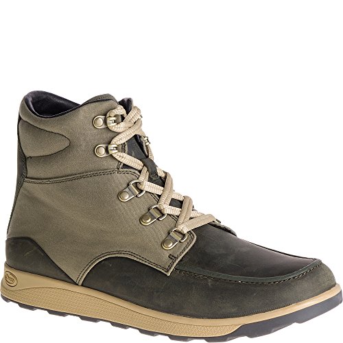 Chaco Men's Teton Hiking Boot, Olive Night, 8 Medium US