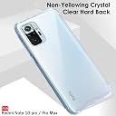 TheGiftKart Shockproof Clear Back Cover Case for Mi Redmi Note 10 Pro/Pro Max | 360 Degree Protection | Hard Transparent Back Cover for Redmi Note 10 Pro/Pro Max (PC & TPU, Transparent Bumper) gallery image