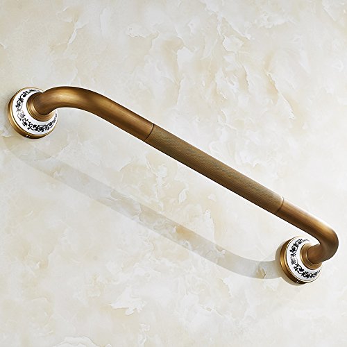 Asidero Ducha Barras de apoyo for bañera latón antiguo cepillado Pasamanos for baño for personas mayores Reposabrazos Seguridad y accesorios for el(A style antique)