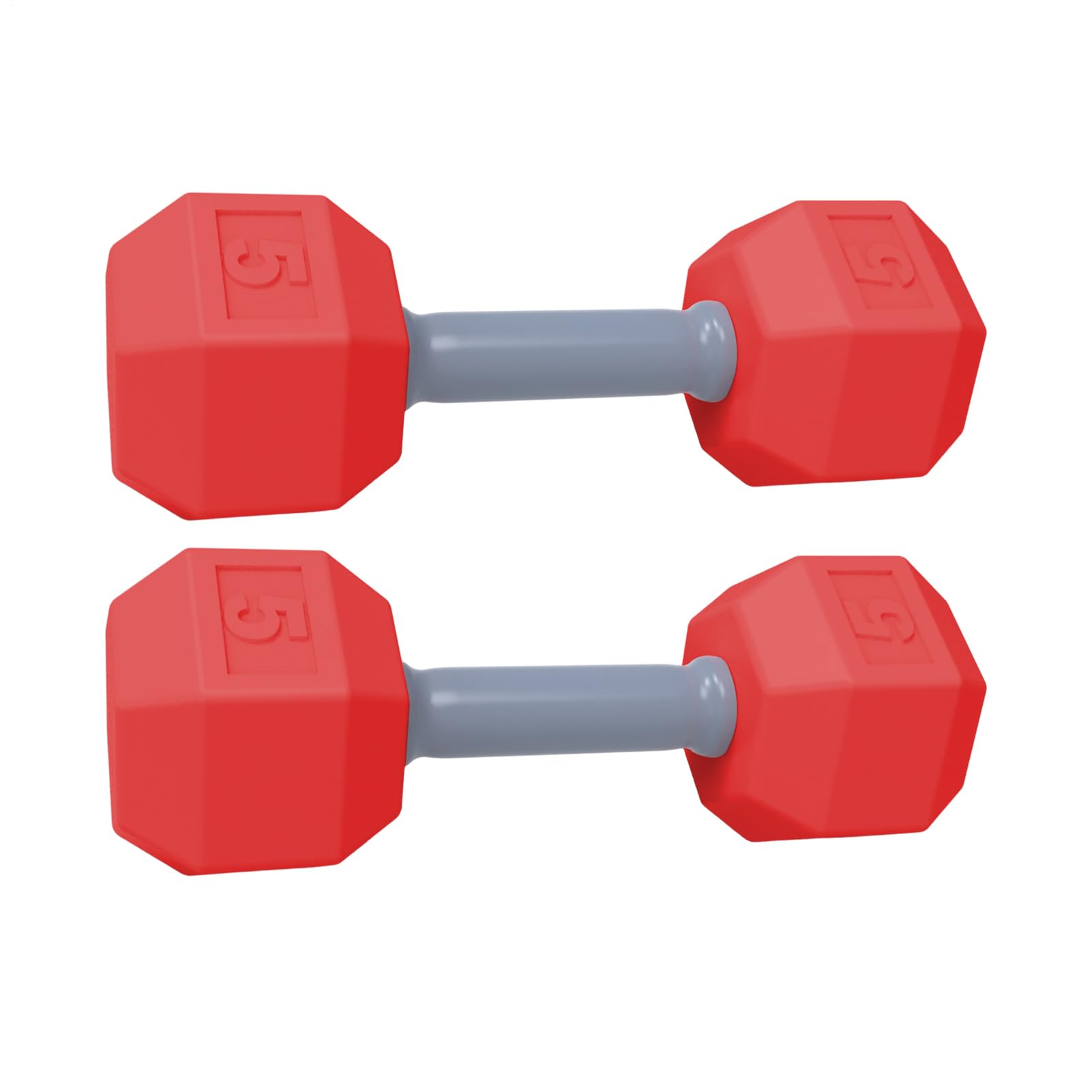 2Pcs Kids Mini Dumbbell Toys | Fitness Weights | Lightweight Sensory Rattle Toy | Safe Home Gym Exercise Equipment for Boys Girls Children Fun Gift Early Educational Props — image 1