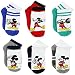 Mickey Mouse Little Boys 6 pack Socks (Toddler)