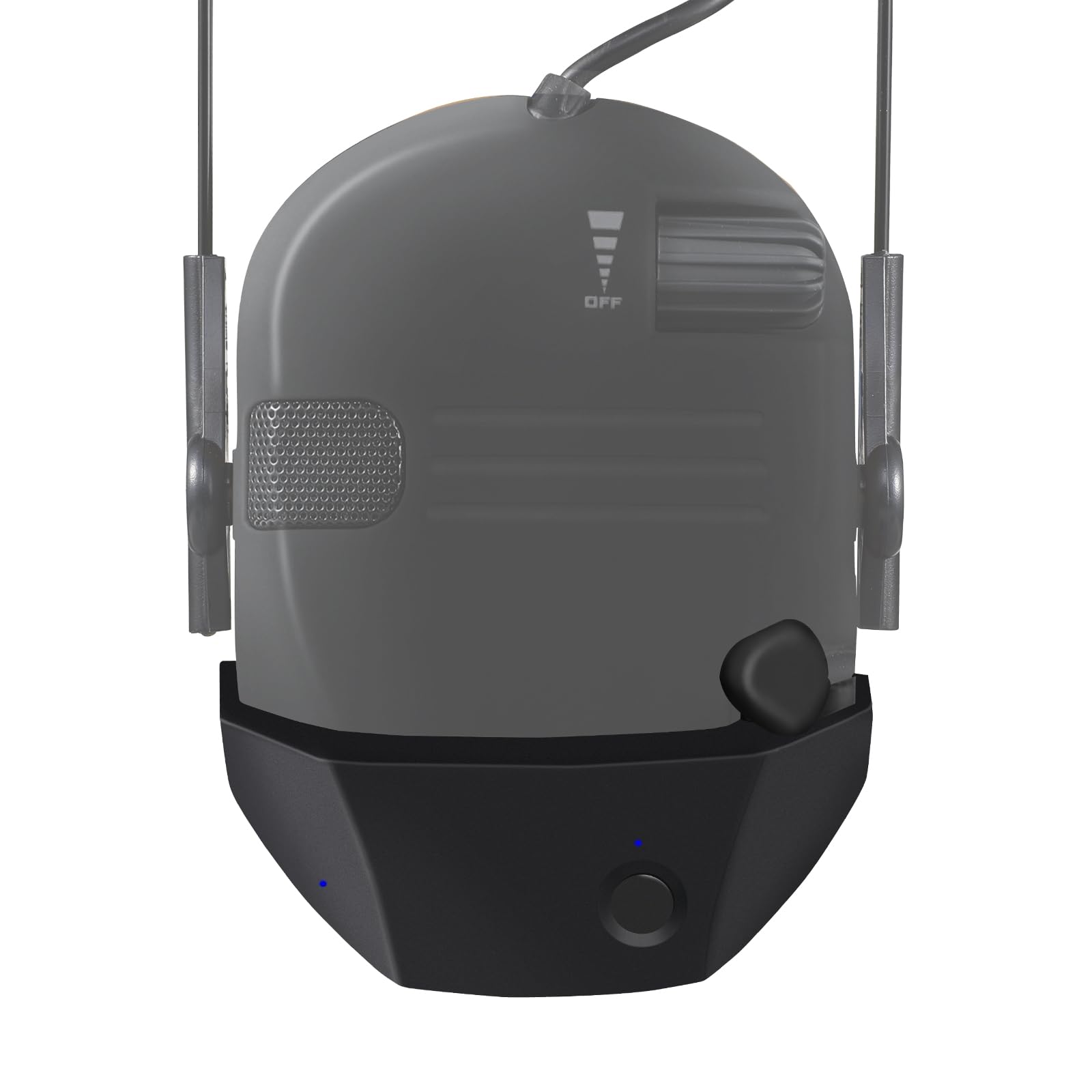 Wireless Bluetooth Adapter for Walker's Razor Earmuffs, 5.1 Bluetooth Receiver with TypeC Port, Rechargeable Bluetooth Accessories Compatible with