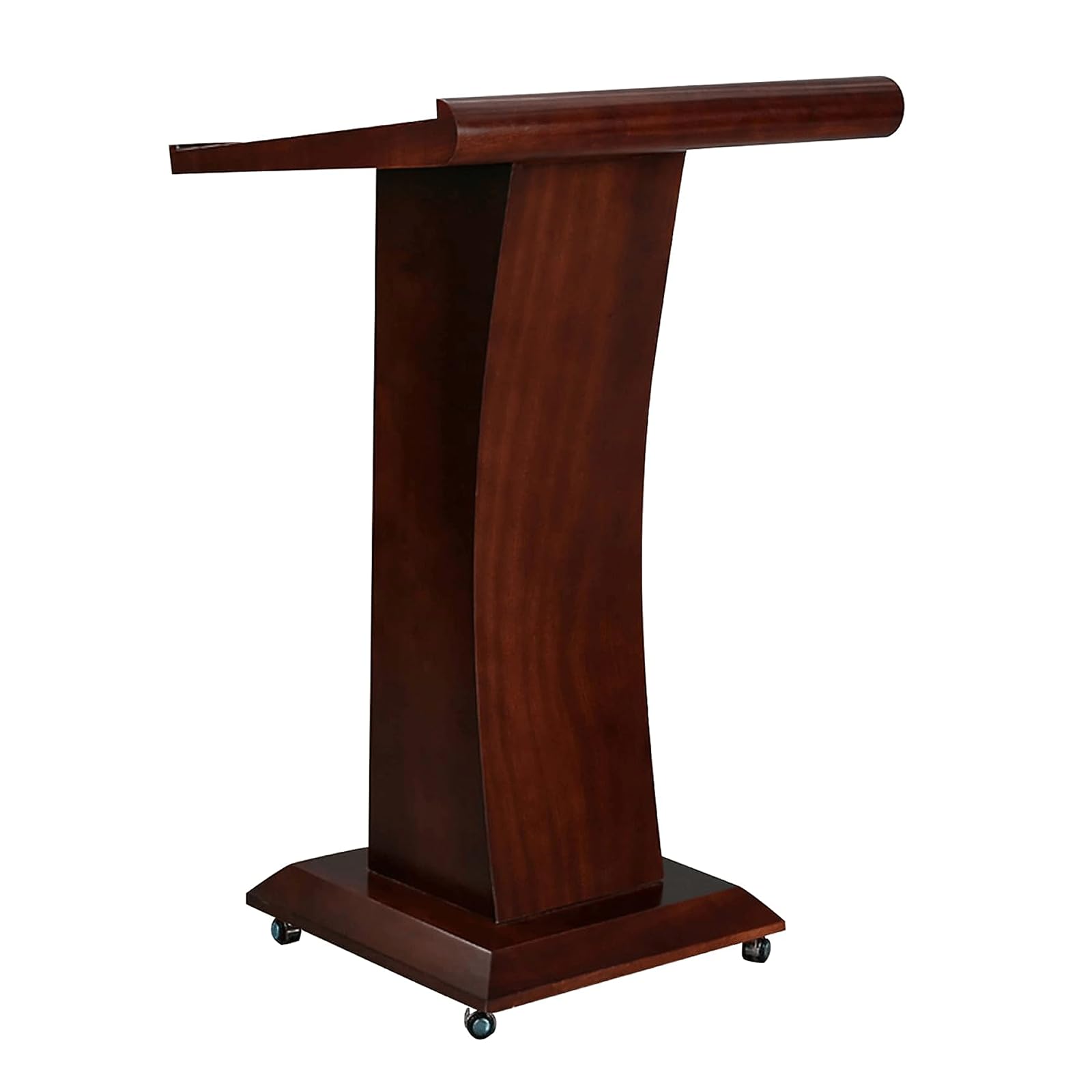 Lectern Podium Stand,Lecterns Black Walnut Tilting