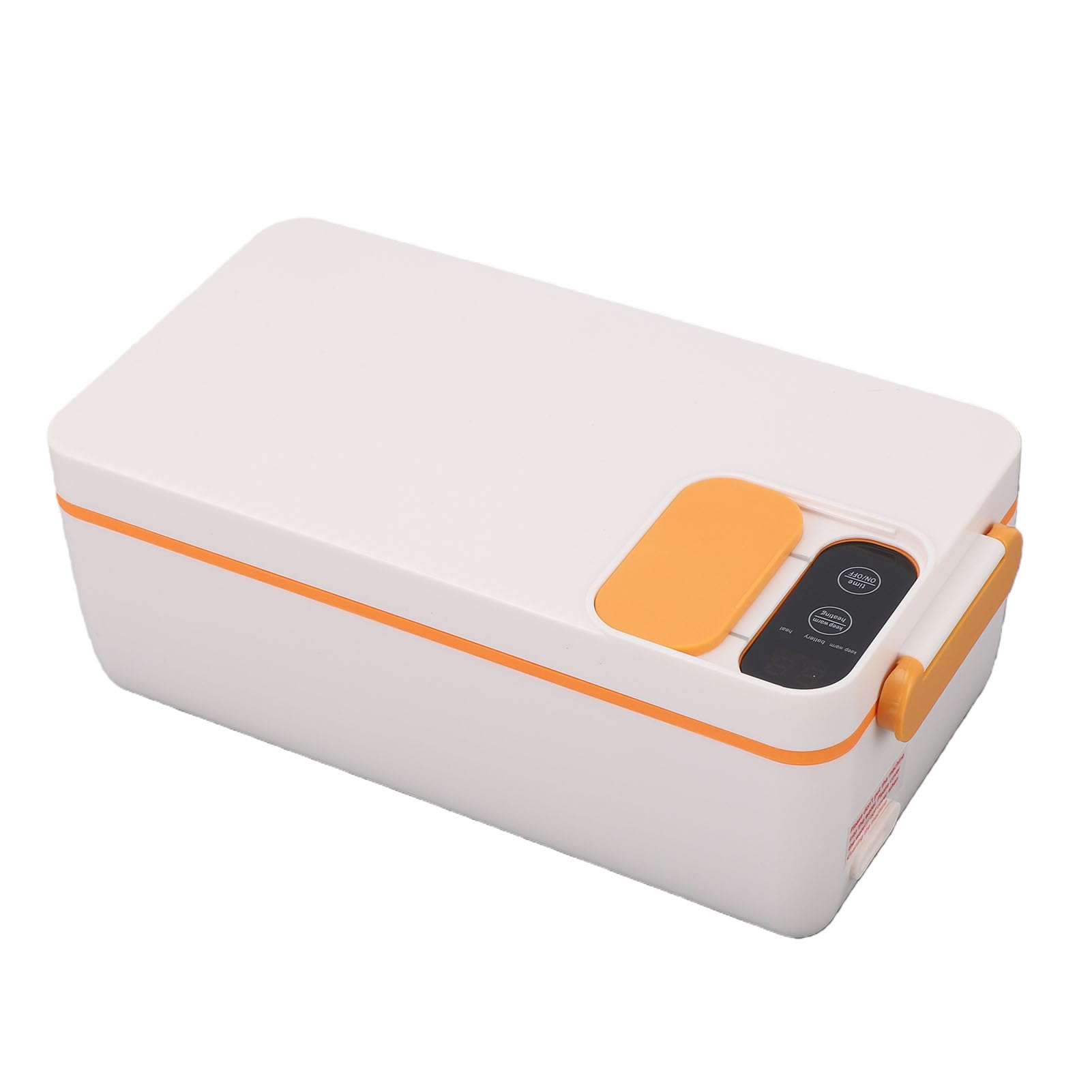 Walfront Electric Lunch Box, 40W Rechargeable (Bianco Arancio)