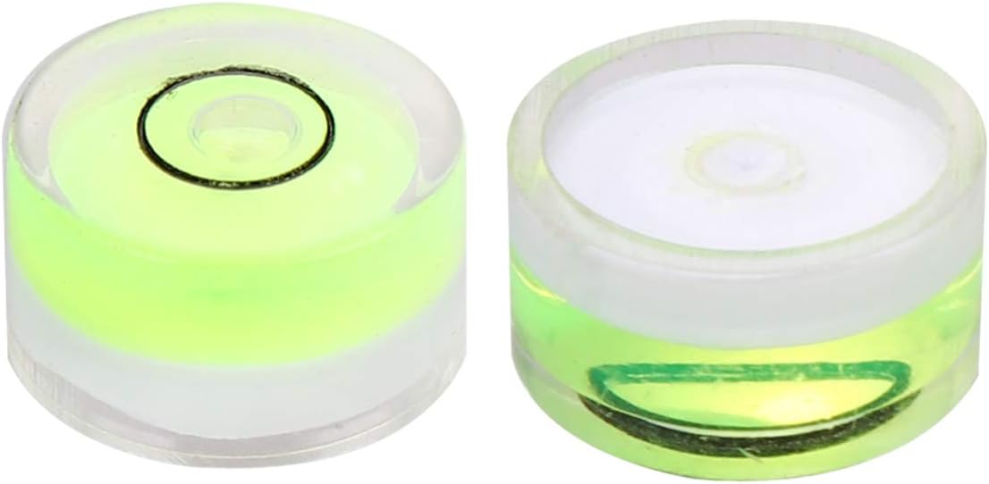 16pcs Bubble Level Diameter Flat Height Levels for Precise Alignment Various Applications