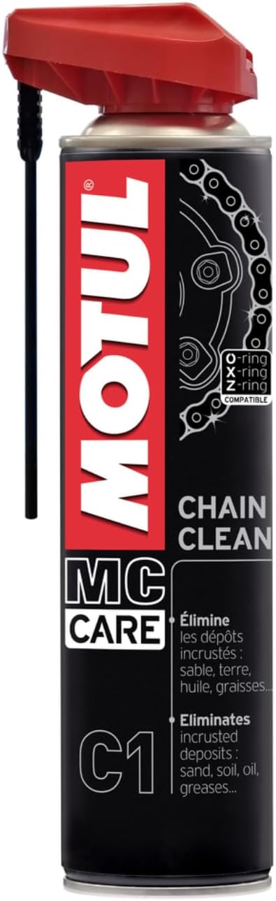 Motul 103243 Set of 12 C1 Chain Cleaner 9.8-Ounce Cans