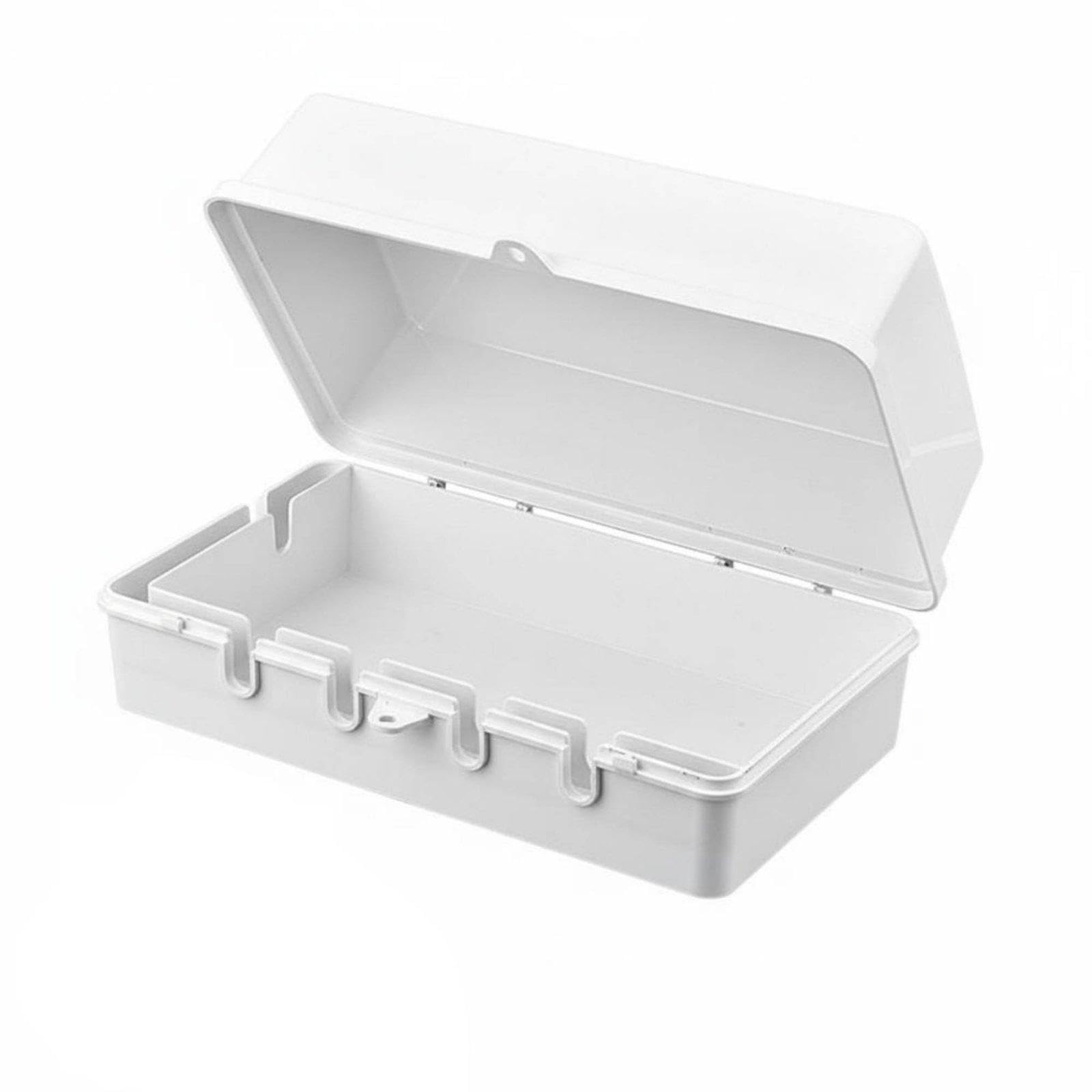 Waterproof Power Strips Box Dustproof Lockable Outdoor Power Enclosure Cover for Patio, Garden, Balcony White M with Lock|Home & Garden| Yard, Garden & Outdoor Living| Pools & Spas| Pool-image-15