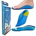 Bacophy Kids Orthotic Arch Support Shoe Insoles, Children Pu Cushioning Inserts, Shock Absorption Velvet Surfaces Deep Heel Cup Inner Sole for Flat Feet, Plantar Fasciitis, Feet Heel Pain Relief