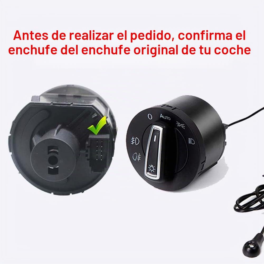 Interruptor de control de faros automático con sensor de luz, módulo para VW Golf 7 R GTI Mk7 Golf7 2012~2021 2013 2014
