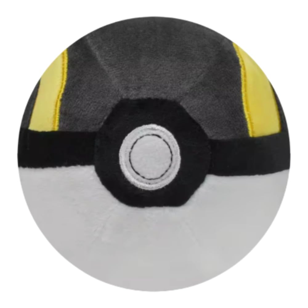 Pokemon | Pokeball Plush | For Collectors 15+ Years | Black/Grey