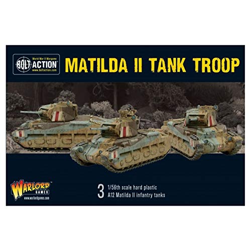 Warlord Games, Bolt Action, Matilda II Troop, Tank Miniatures