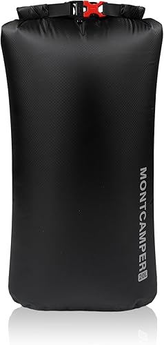 CORDURA - Bolsa seca impermeable mejorada, duradera y ligera, bolsa de almacenamiento para senderismo, kayak y rafting con silbato de supervivencia,