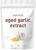 New Odorless Aged Garlic Extract, Odorless Aged Garlic (1Pack - 300Pcs)