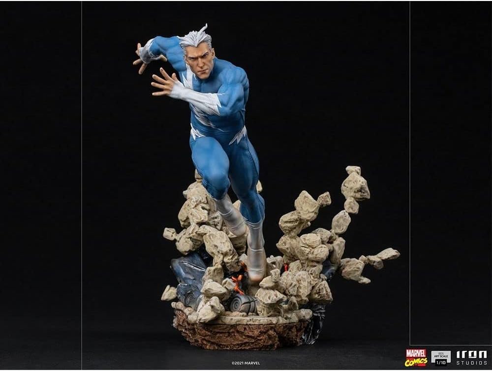 Iron Studios Marvel Quicksilver 1/10 Scale | Marvel Comics Series X-Men | 8" inches Collectible Figure