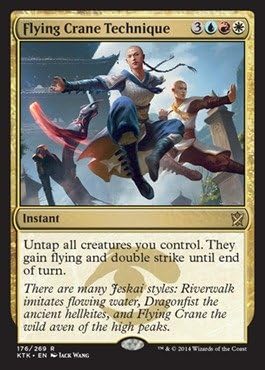 Magic The Gathering - Flying Crane Technique (176/269) - Khans of Tarkir