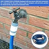 MYPURECORE Blue 12mm 1/2" Cold Water Hose Pipe – Premium Food Grade Drinking Water Hose with Connectors – Flexible PVC Tubing for Caravan, Motorhome, Campervan, Boat & Garden – Non-Toxic & Safe (10m) - Image 4