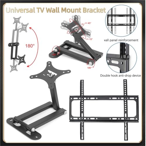 Support mural TV SERDAS C310 universel pour écran de 43,2 à 165,2 cm