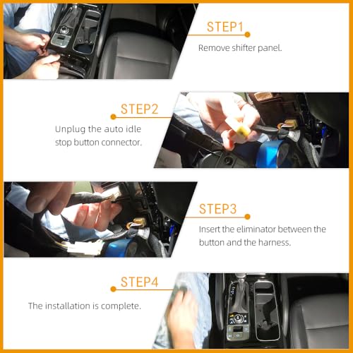 NJSBYL Auto Start Stop Eliminator for Kia Telluride 2020 2021 2022 2023 2024 Automatic Stop Start Engine System Delete/Disable/Canceller Device Wiring Harness Idling Stop System ISG Cancel Cable - Thumbnail 2