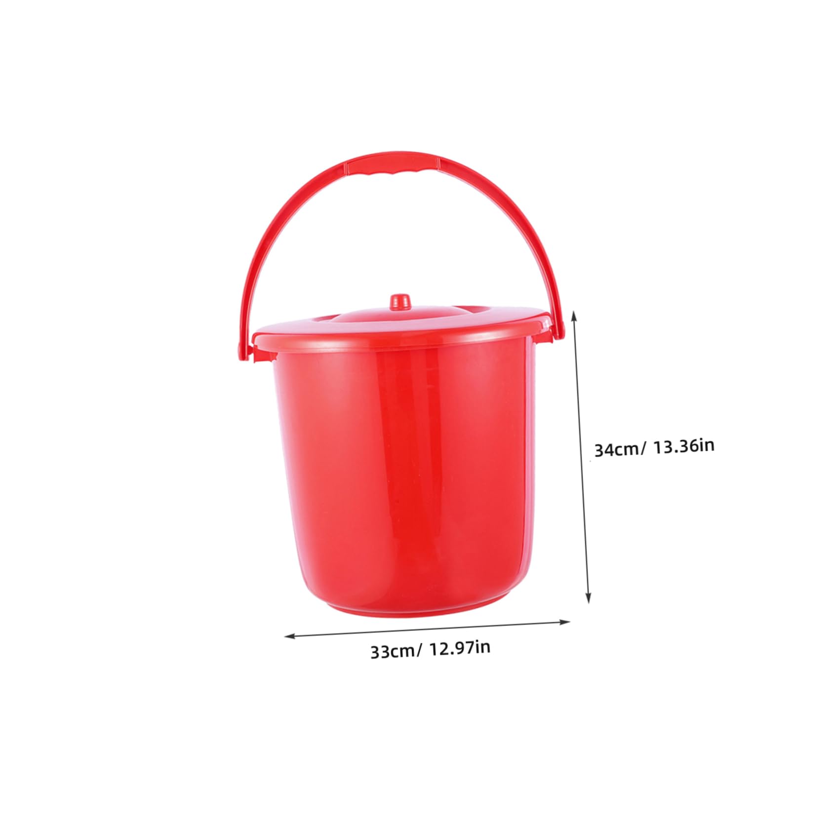 Ipetboom Portable Chamber Pot for Adults and Lightweight Urinal Bucket Bedpan for Home and Travel for Seniors and Pregnant Women Easy to Use and Clean