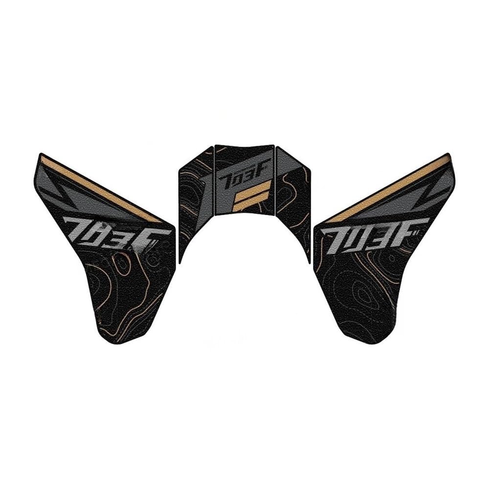 Kit traction réservoir moto 703F 2025 grip latéral antidérapant