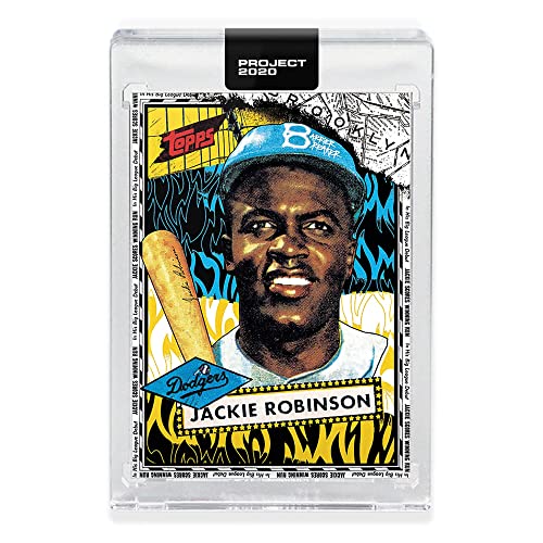 MLB Topps Project 2020 Card 140 | 1952 Jackie Robinson by Tyson Beck