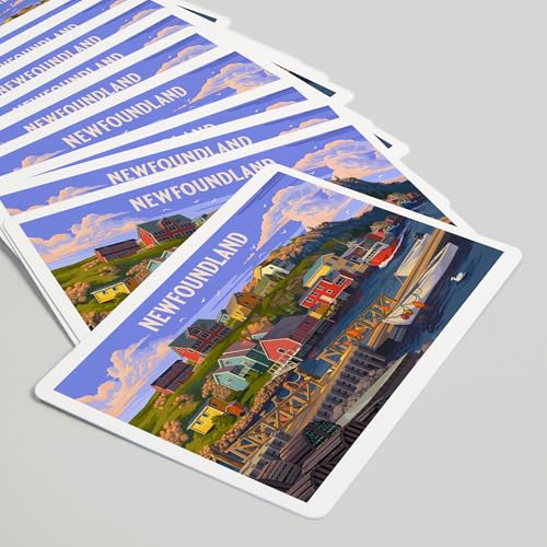 Baraja de poker Newfoundland and Labrador, 52 cartas miniatura 5