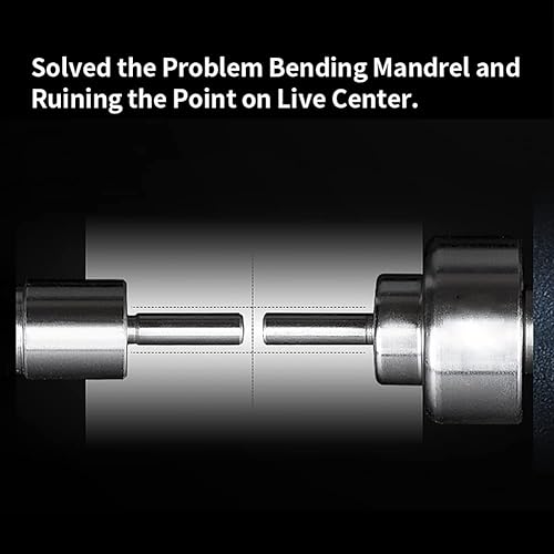 Miniatura 4 de Herramientas de torneado, MT2 Carpintería pluma mandril paquete, mandril carpintería centro vivo Turningtools Torno accesorio
