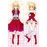 Anime Fate/Grand Order/Zero Pillow Covers Dakimakura Case 3D Two-Sided Bedding Hugging Body Pillowcase Fate Skin Peach 59in X 20in