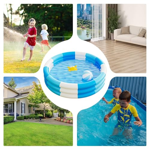 Piscine gonflable avec structure de jeu d'eau renforcé - 5