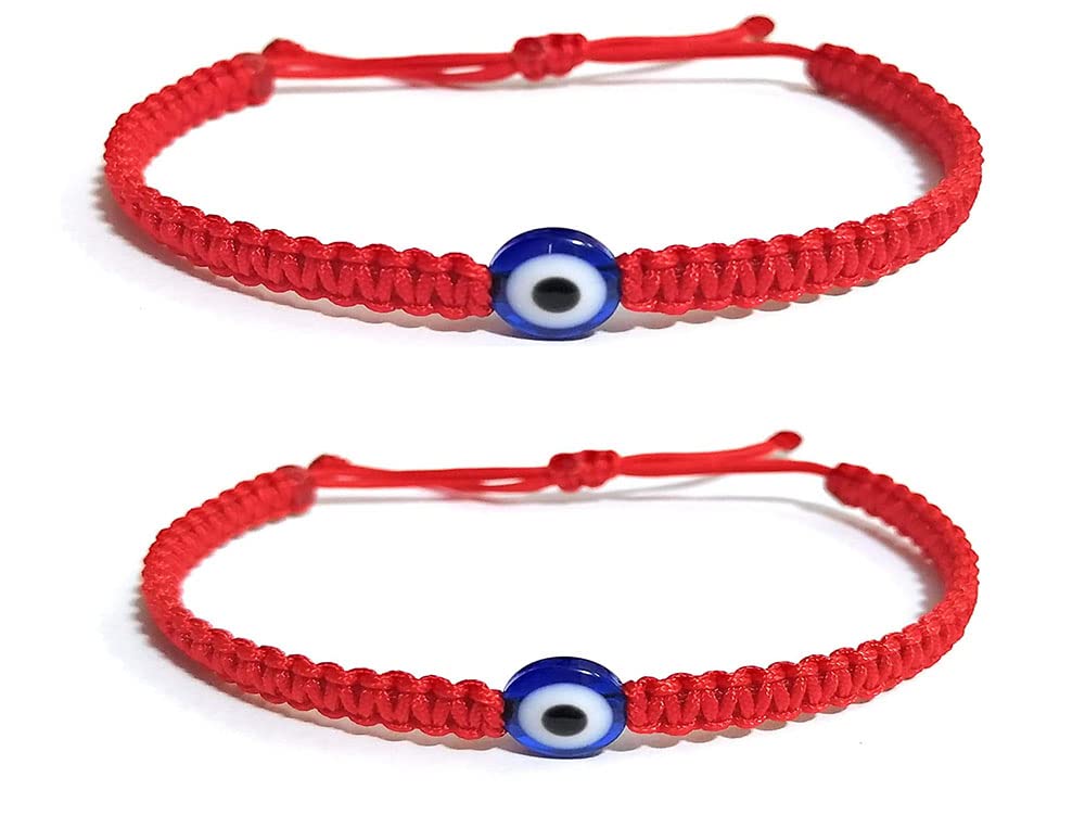 LIGAMENT Red Thread Handmade Evil Eye Nazariya Bracelet for Unisex Adult Keeps you safe and secure from Evil & Negative Pack of 1 pc (Red) (B0BQWVSTFM) Amazon Price History, Amazon Price Tracker