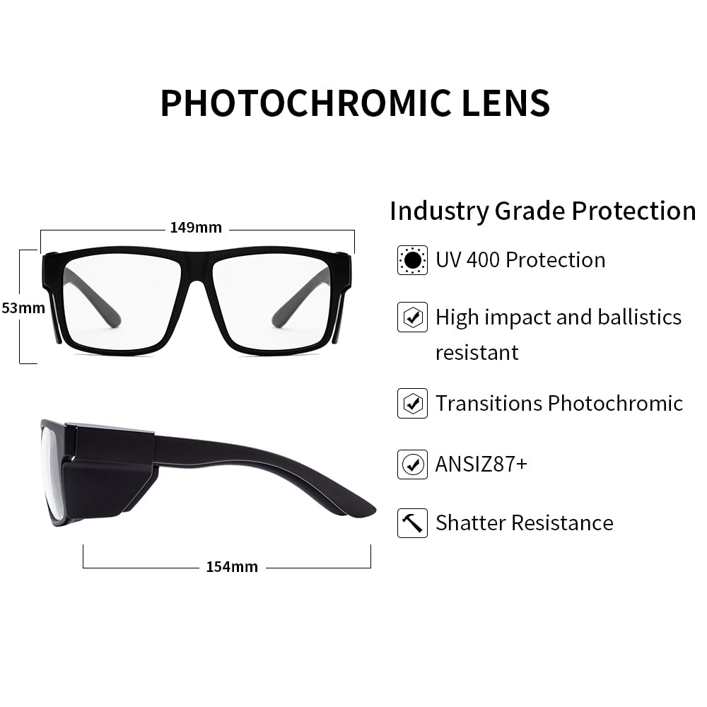 Stoßfeste, polarisierte Designer-Sicherheits-Sonnenbrille, UV400-Schutz, blendfreie Gläser