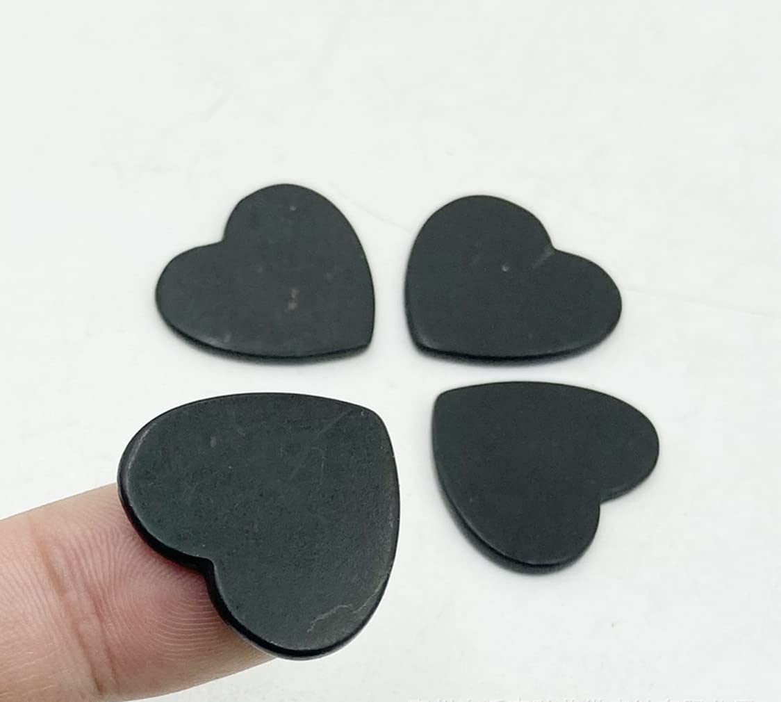 Autocollant Shungite Anti-rayonnement En Forme De Cœur - Pour Téléphone, Tablette, Ordinateur