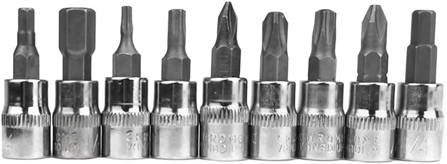 Klucz nastawny, 1/4 "2-14Nm Regulowany klucz dynamometryczny Zestaw narzędzi do naprawy rowerów Zestaw narzędzi Klucz do naprawy rowerów Zestaw narzędzi ręcznych (Rozmiar: 15 sztuk) (Size : 25PCS)