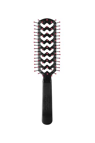 Cricket Cepillo de cabello rápido sin estática para secado por soplado peinado y desenredante para cabello largo corto grueso rizado liso ondulado