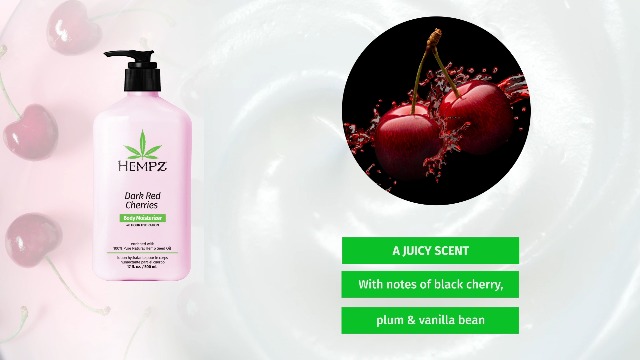 Amazon.com : Hempz Cherry Body Lotion, Ultra Hydrating Daily