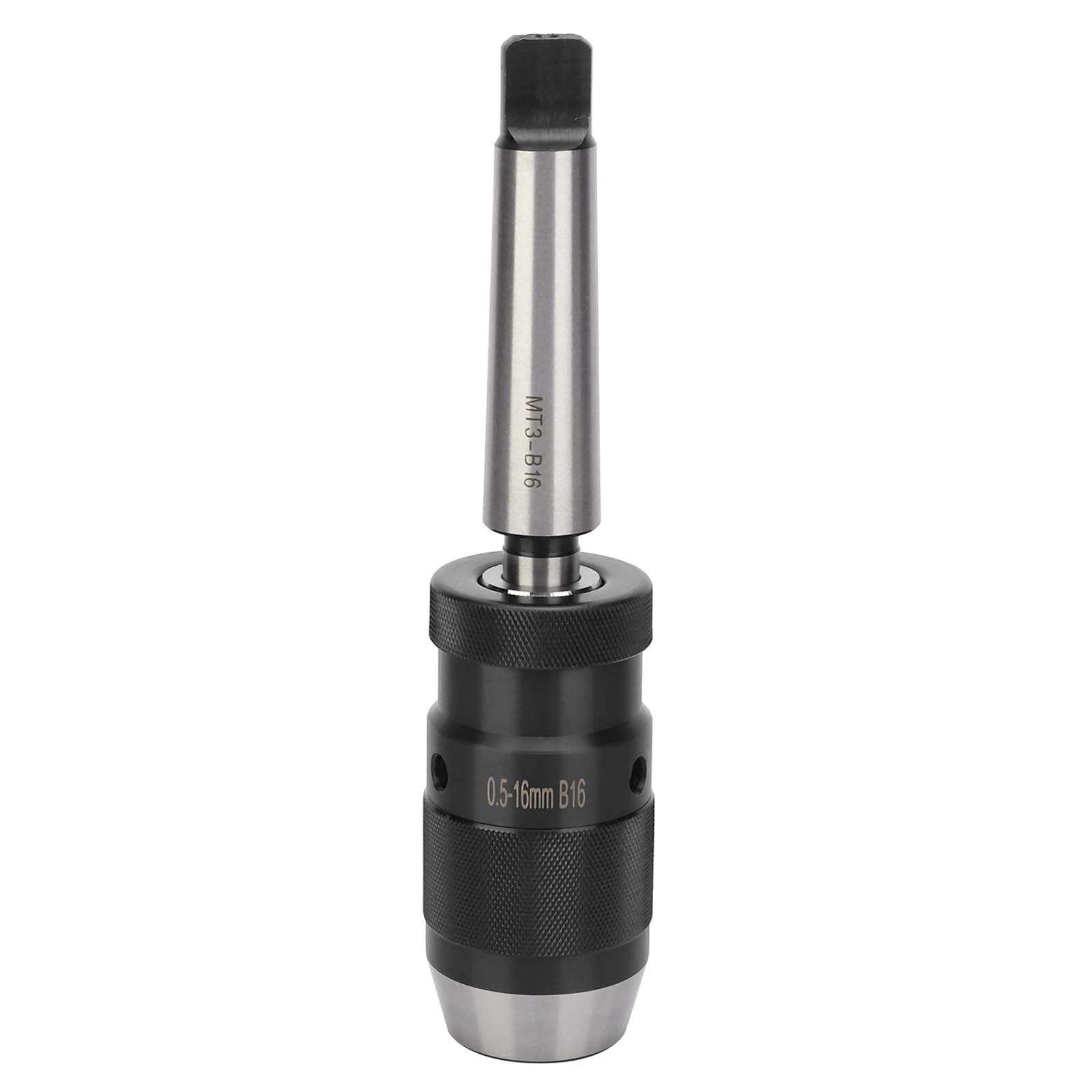 Mandril De Taladro Sin Llave Con Cono Morse De Liberación Rápida For Taladradora De Columna MT3-B16 De 0,5 A 16 Mm.