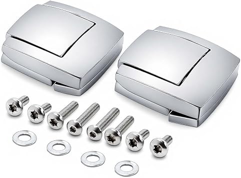 Tour Pack Latch Lock Razor Chop Fit Harley 1980-2013 Touring Electra Road Glide Classic FLHTC FLHTCU Police FLHTP FLHTCUSE8 Ultra Limited FLHTK Chrome